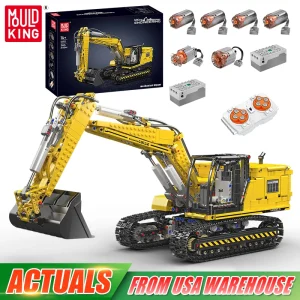 Excavator Building Block Assembly