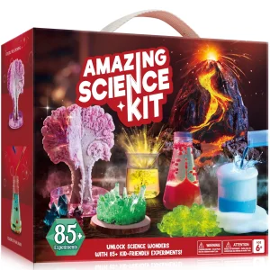 Science Kit for Kids 85+ Educational Experiments