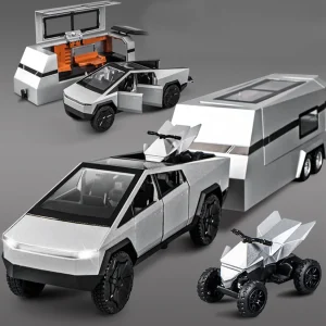 Pickup Diecast Car, Camper